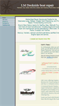 Mobile Screenshot of lmdocksideboatrepair.com